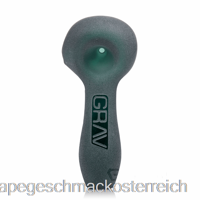 Gravierter Sandgestrahlter Löffel, Grüner Vape-Geschmack